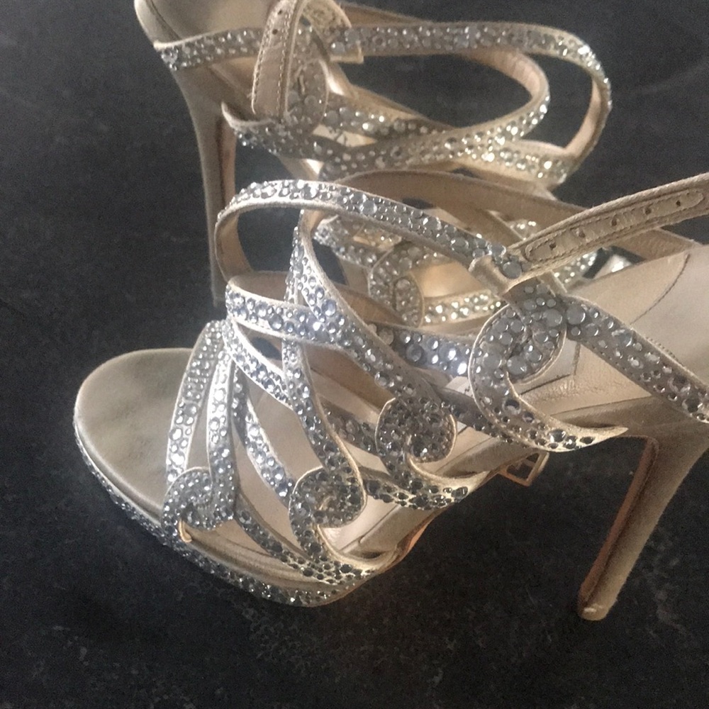 Stunning Jimmy Choo Jeweled heels!!